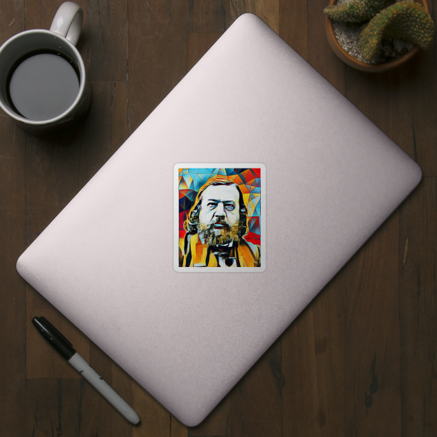 Theophile Gautier Portrait | Theophile Gautier Artwork by JustLit